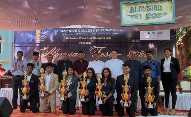 Mangaluru: Two-day intercollegiate ”Aloysian Fest 2023” begins at St. Aloysius College